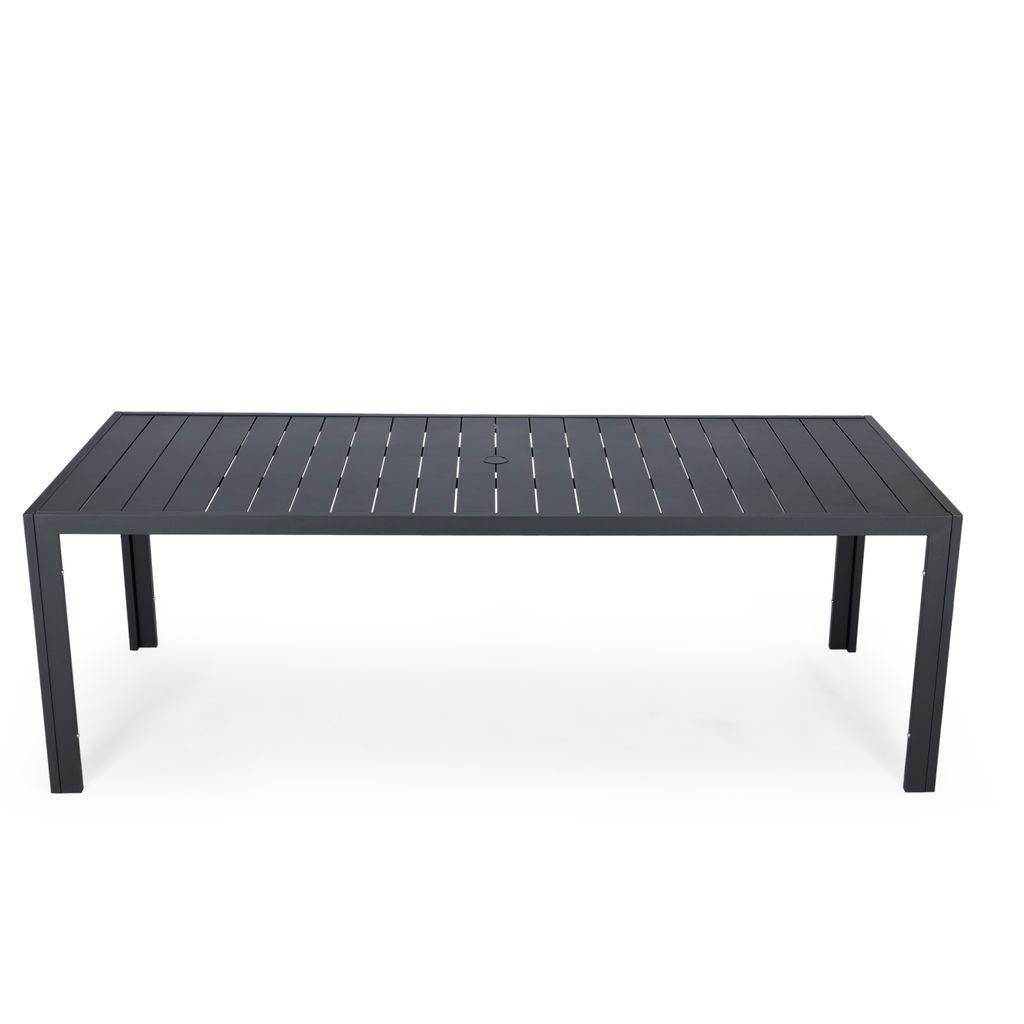 Agnes Aluminum Outdoor 87" Dining Table