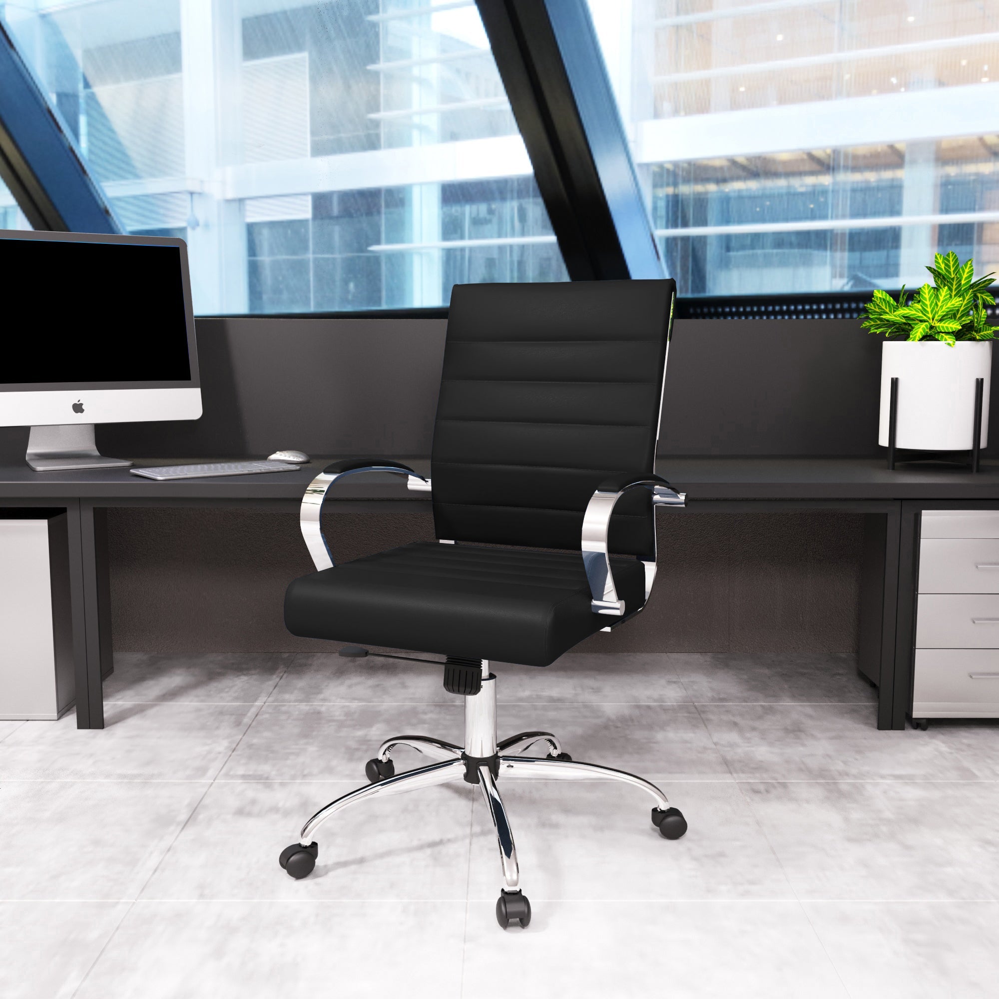 Benmar Leather Office Chair