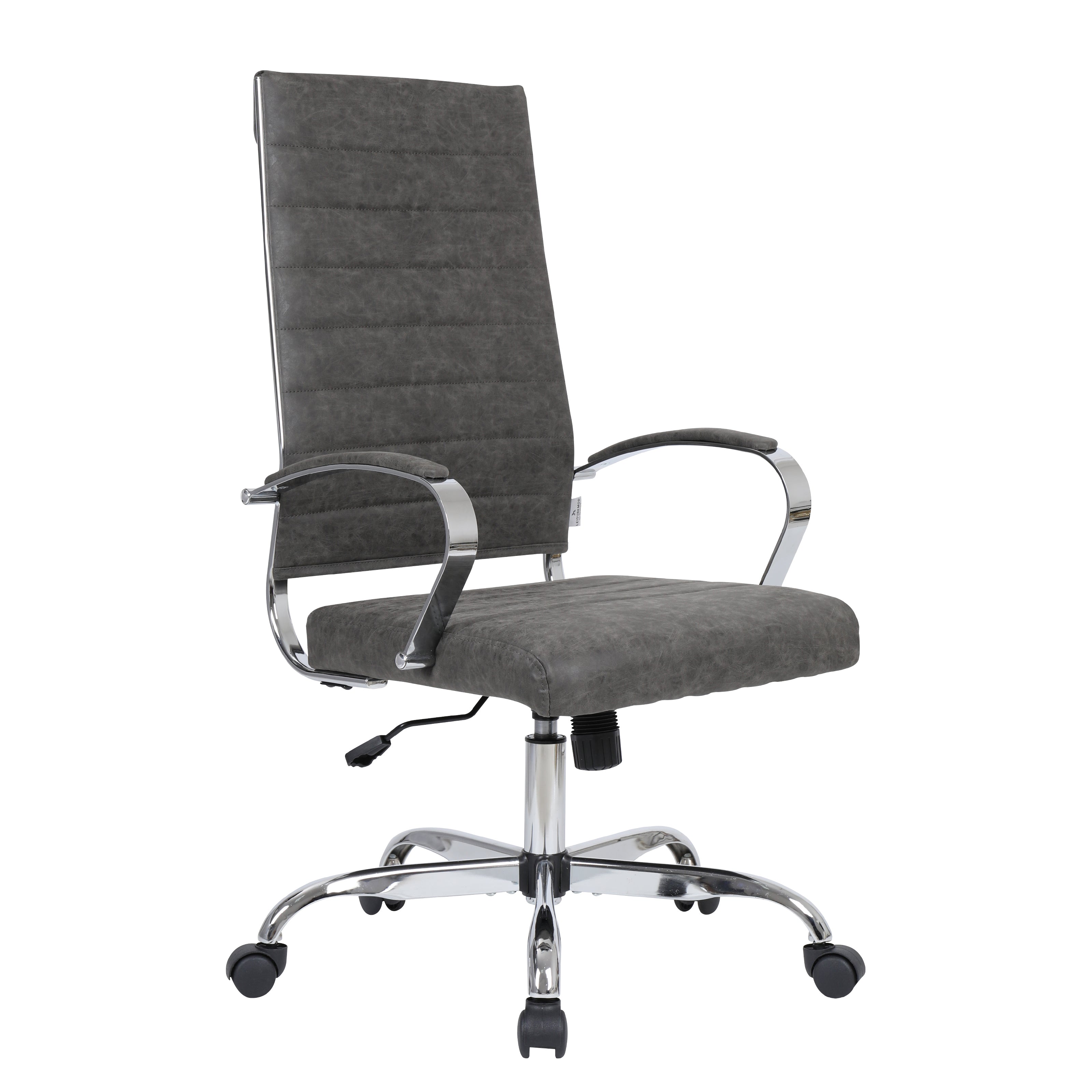 Benmar High-Back Leather Office Chair