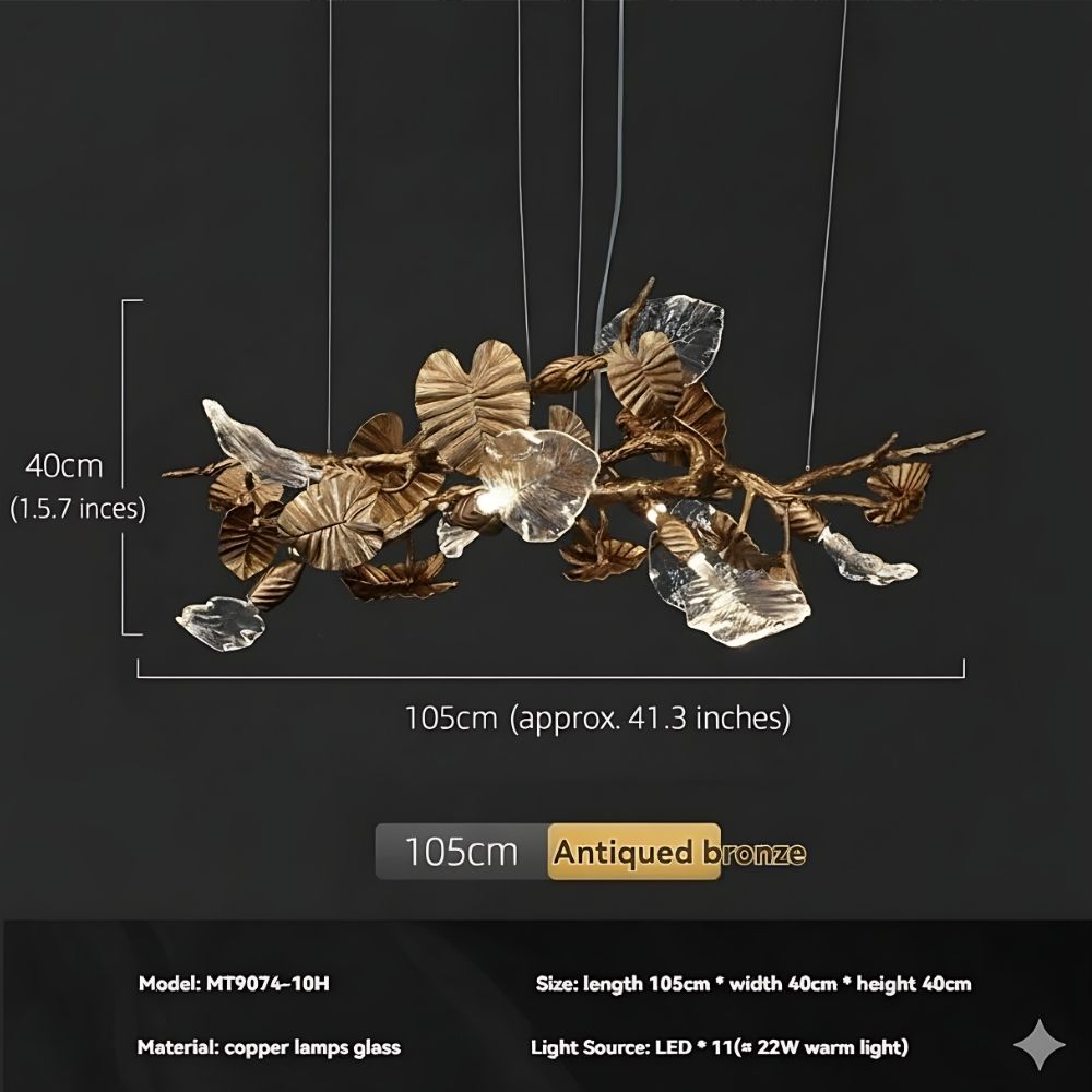 Bedya Linear Branch Chandelier