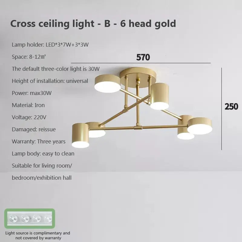 Belia Modern Ceiling Chandelier