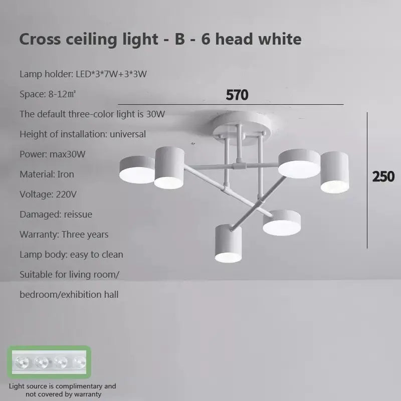 Belia Modern Ceiling Chandelier