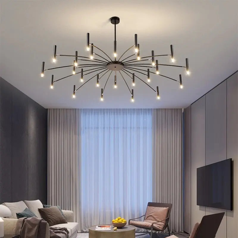 Berny Ceiling Modern Chandelier 12/18/24 Lights