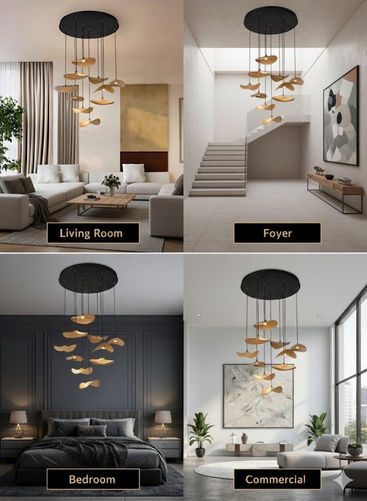 Classic Multi Light Pendant Chandelier