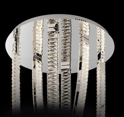 Bix Crystal Hanging Chandelier