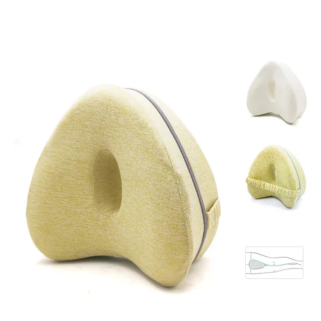 Emfurn Comfort Knee Pillow w/ Strap for Side Sleepers