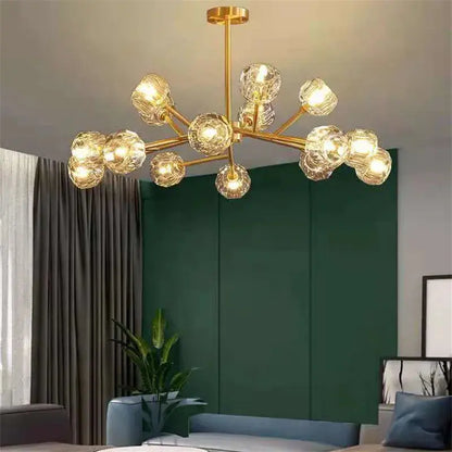 Boule De Style Cristal Chandelier