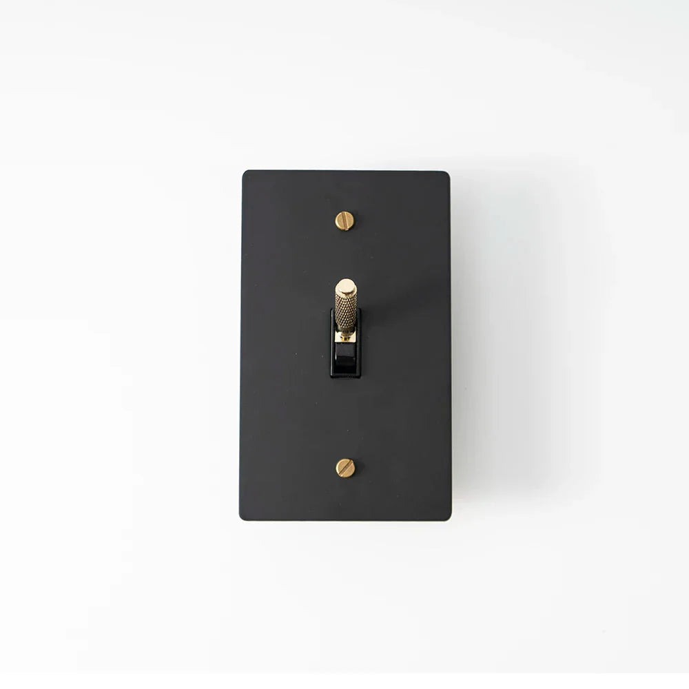 Seus Brass Toggle Light Switch