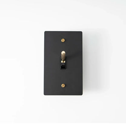 Seus Brass Toggle Light Switch