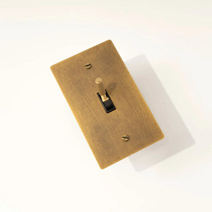 Seus Brass Toggle Light Switch