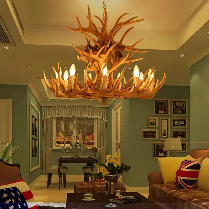 Brielle Modern Antler Chandelier