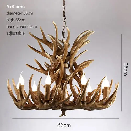 Brielle Modern Antler Chandelier