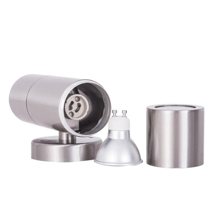 Rustics Nickel Outdoor Wall Lights