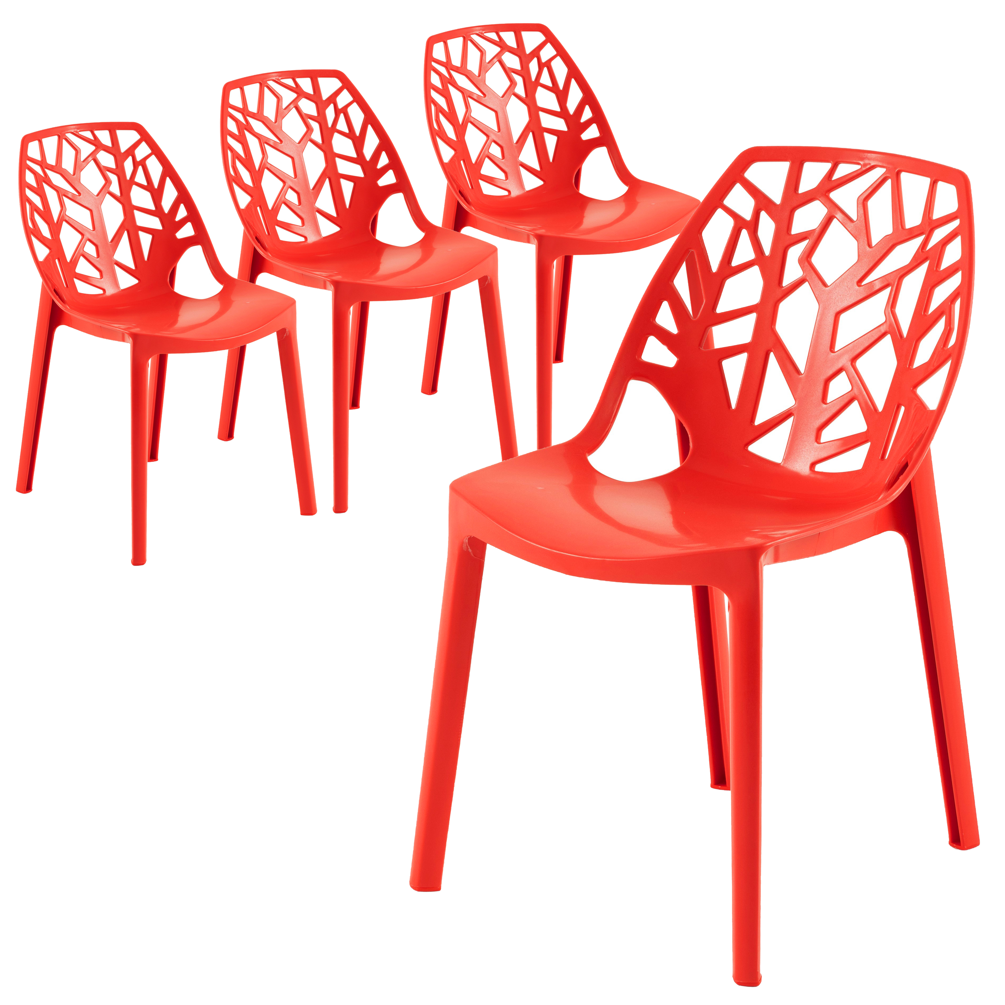 Modern Cornelia Dining Chair, Set of 4