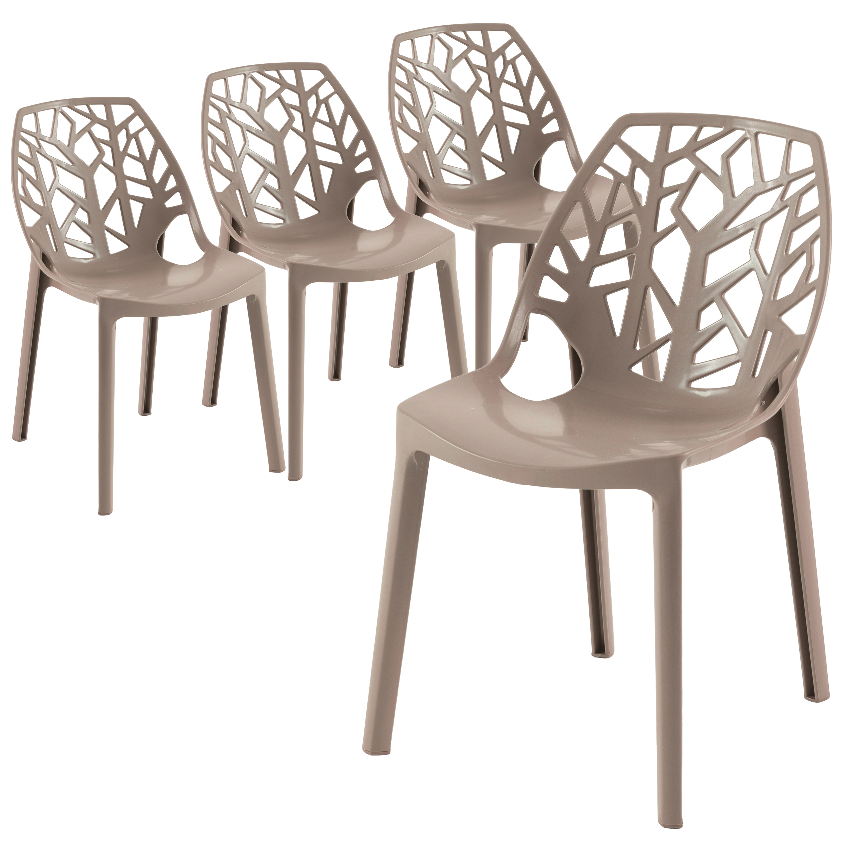 Modern Cornelia Dining Chair, Set of 4