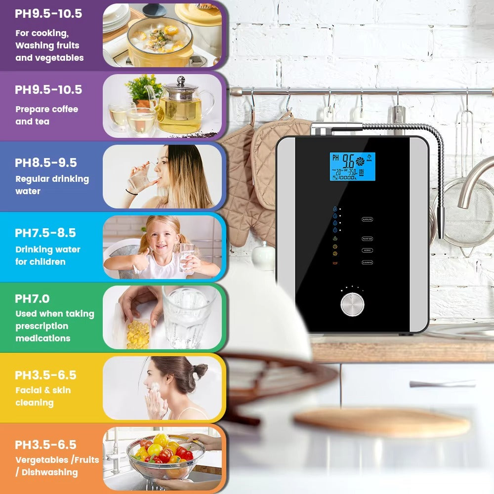 EMFURN Alkaline Water Ionizer Machine