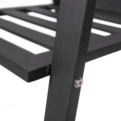 Agnes Patio Aluminum Dining Armchair