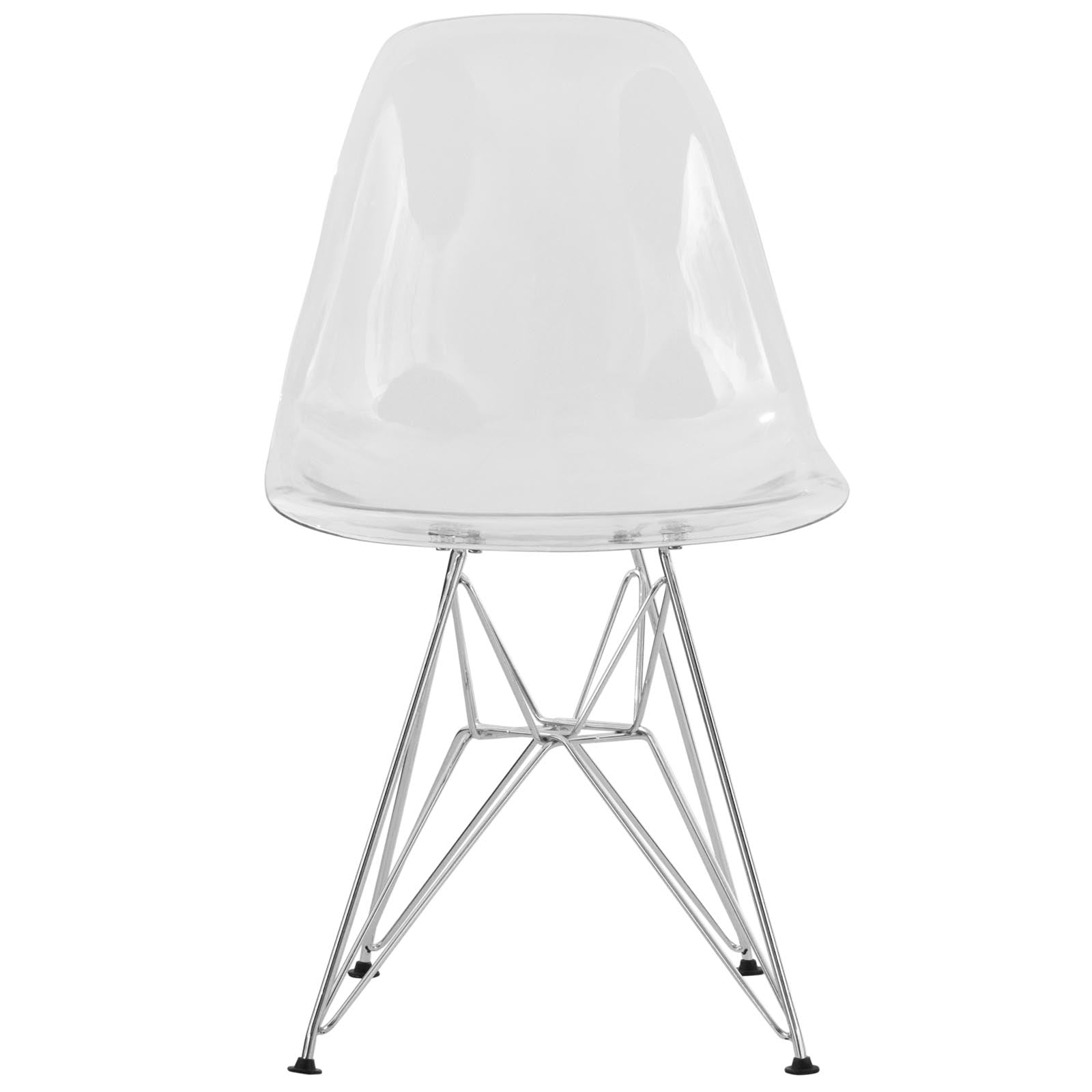 Cresco Molded Eiffel Side Chair, Set of 2