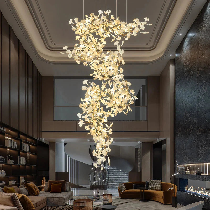 Calla Luxury Staircase Chandelier