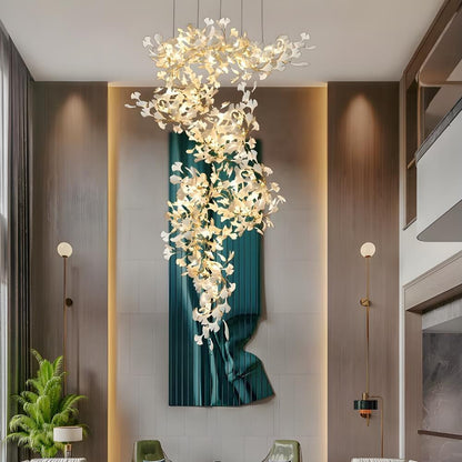 Calla Luxury Staircase Chandelier