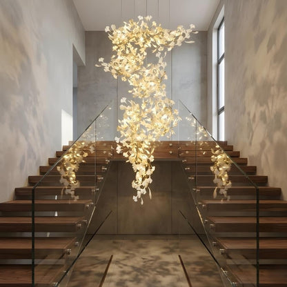 Calla Luxury Staircase Chandelier