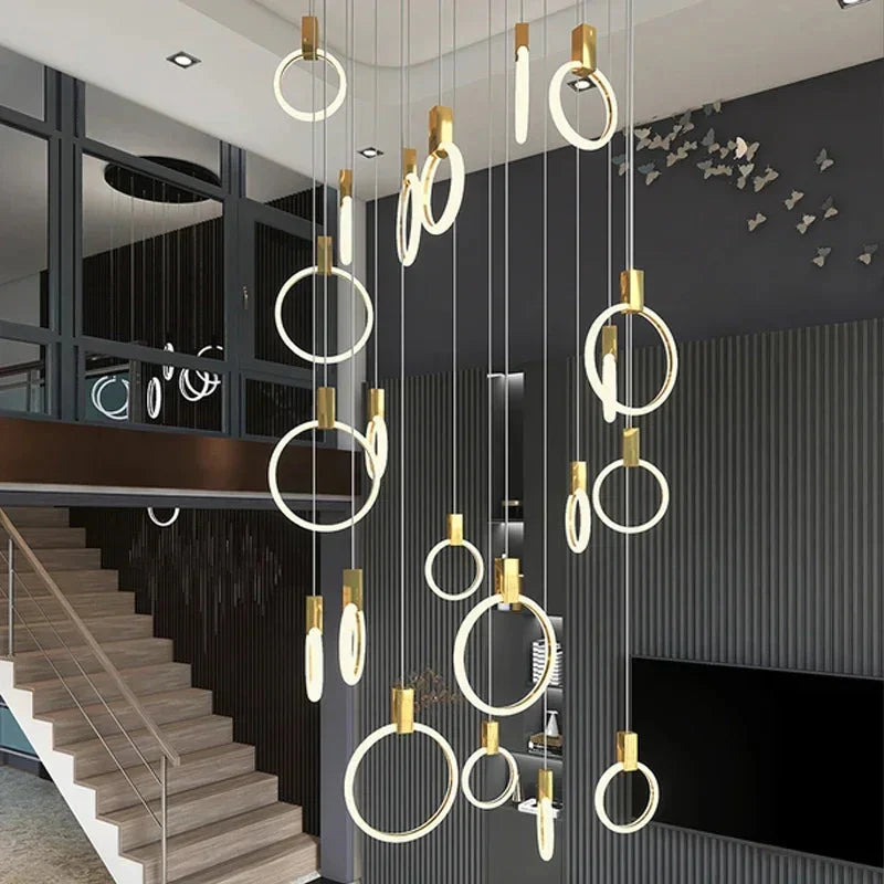Cedi Led Staircase Chandelier