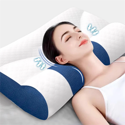 EMFURN Cervical Memory Foam Goose Down Orthopedic Pillow