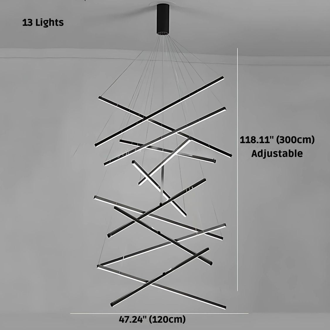 Cora Contemporary Foyer Chandelier