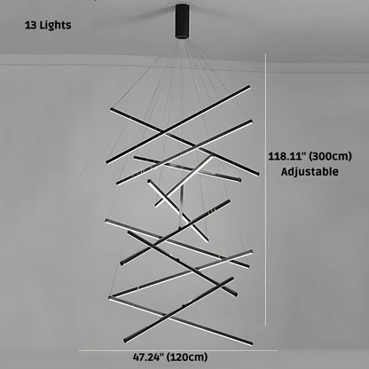 Cora Contemporary Foyer Chandelier