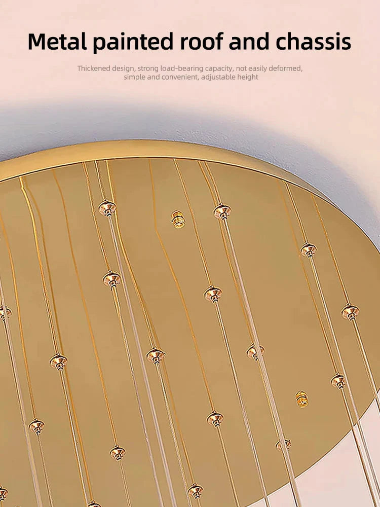 Coren Multi Glass Pendant Chandelier