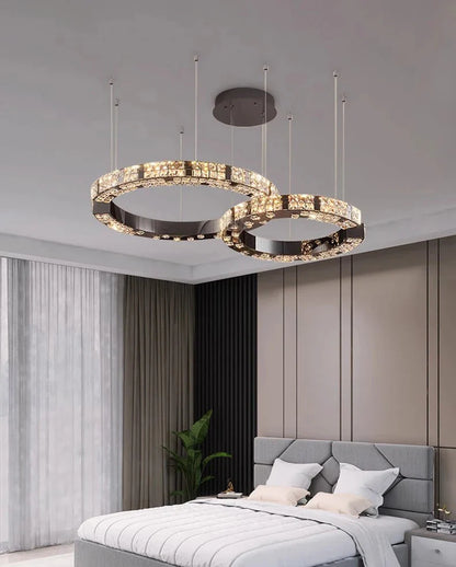 Cosmo Luxury Circle Crystal Chandelier