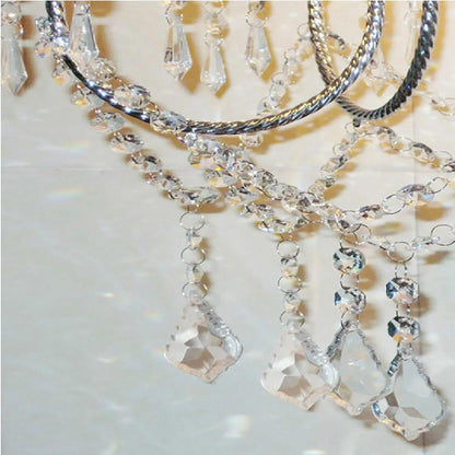 Crystal Chandelier Floor Lamp