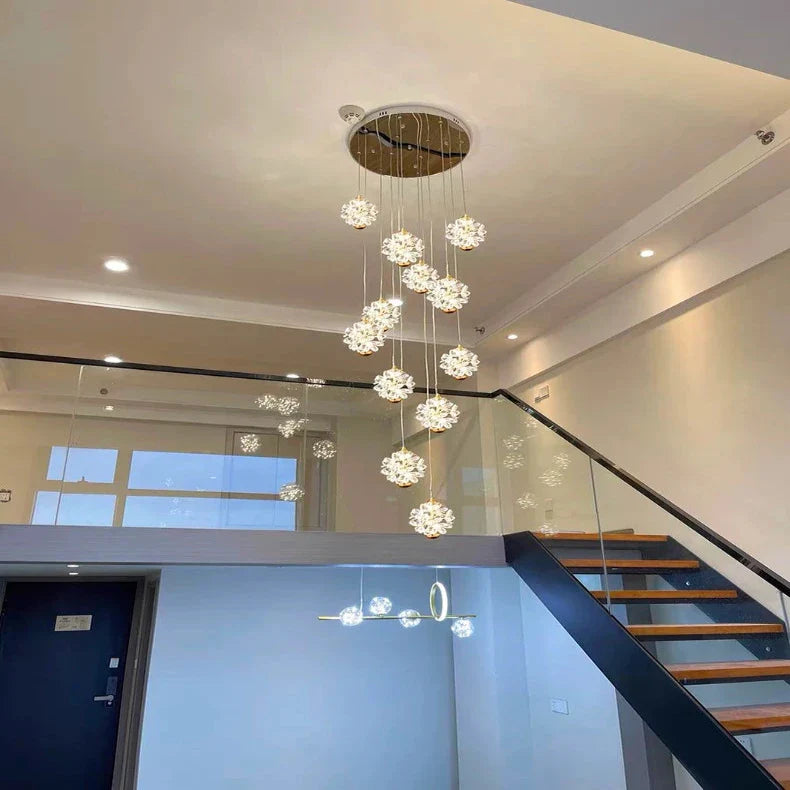 Classic Modern Pendant Lighting for Stairs & Foyer