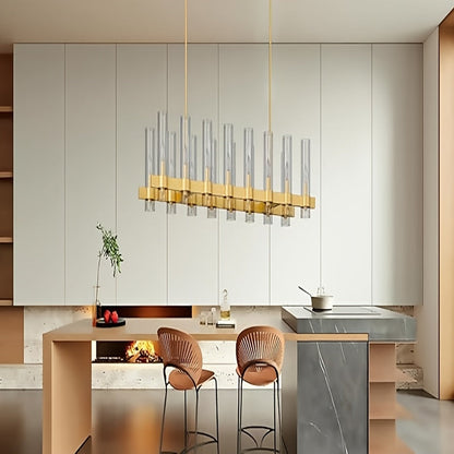 Cyral Modern Linear Kitchen Chandelier