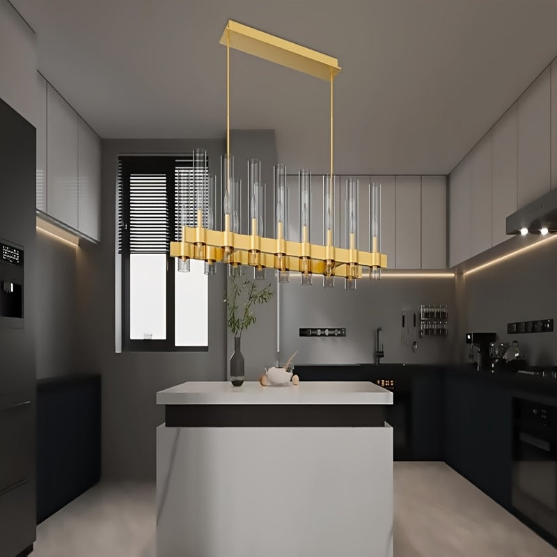 Cyral Modern Linear Kitchen Chandelier