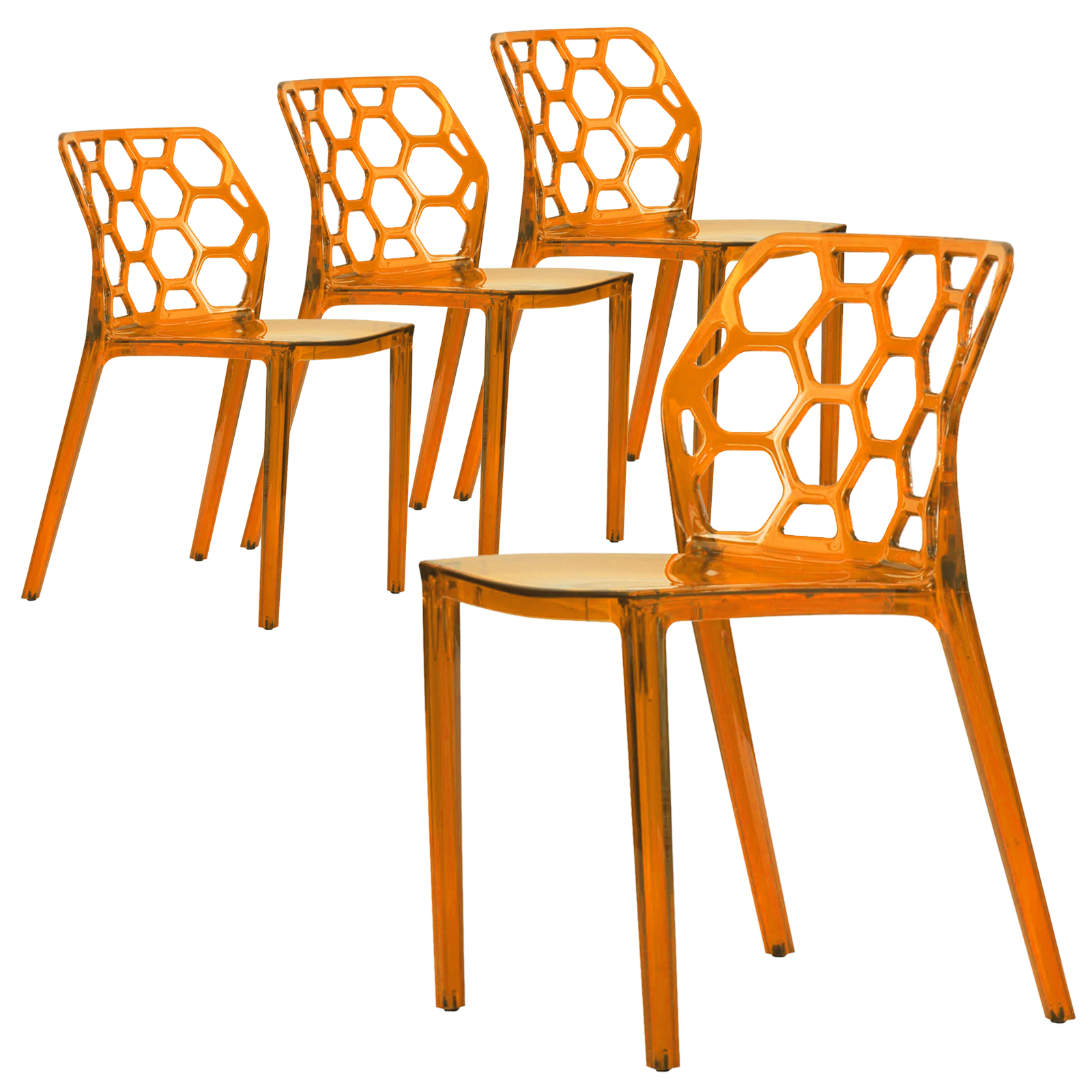 EMFURN Modern Dynamic Dining Chair - Set of 4