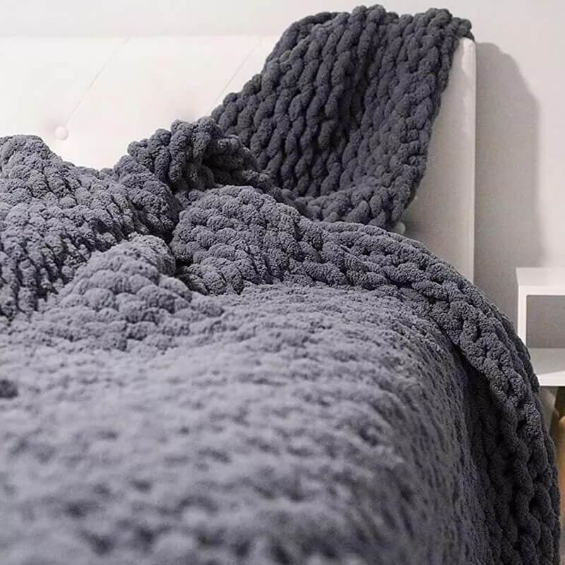 Chunky Knit Blanket