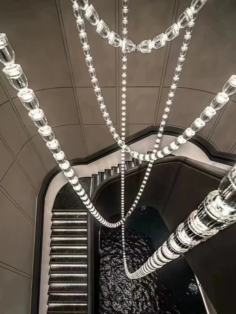 Dreon Large Crystal Chain Chandelier