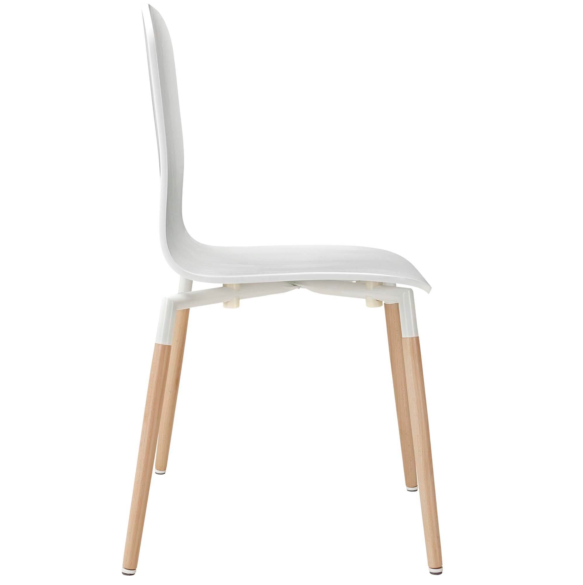 Stack Dining Wood Side Chair