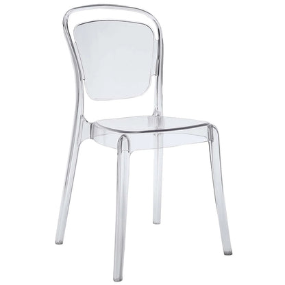Entreat Clear Dining Side Chair