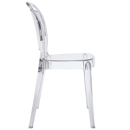 Entreat Clear Dining Side Chair