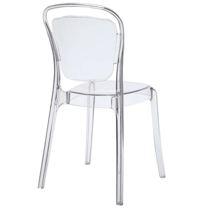 Entreat Clear Dining Side Chair