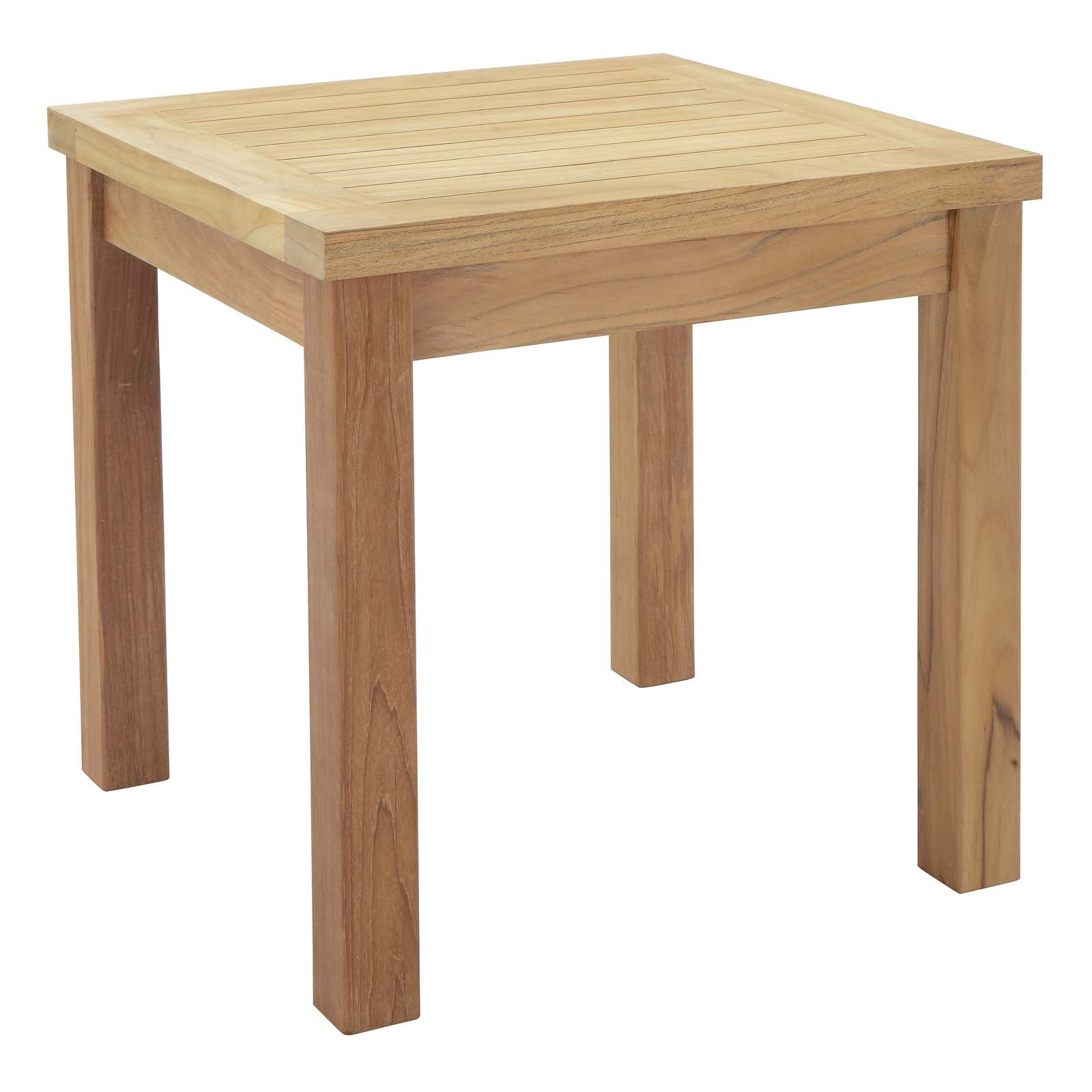 Marina Outdoor Patio Teak Side Table