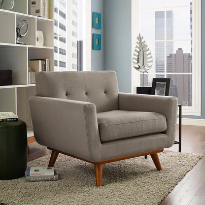 Engage Upholstered Fabric Armchair