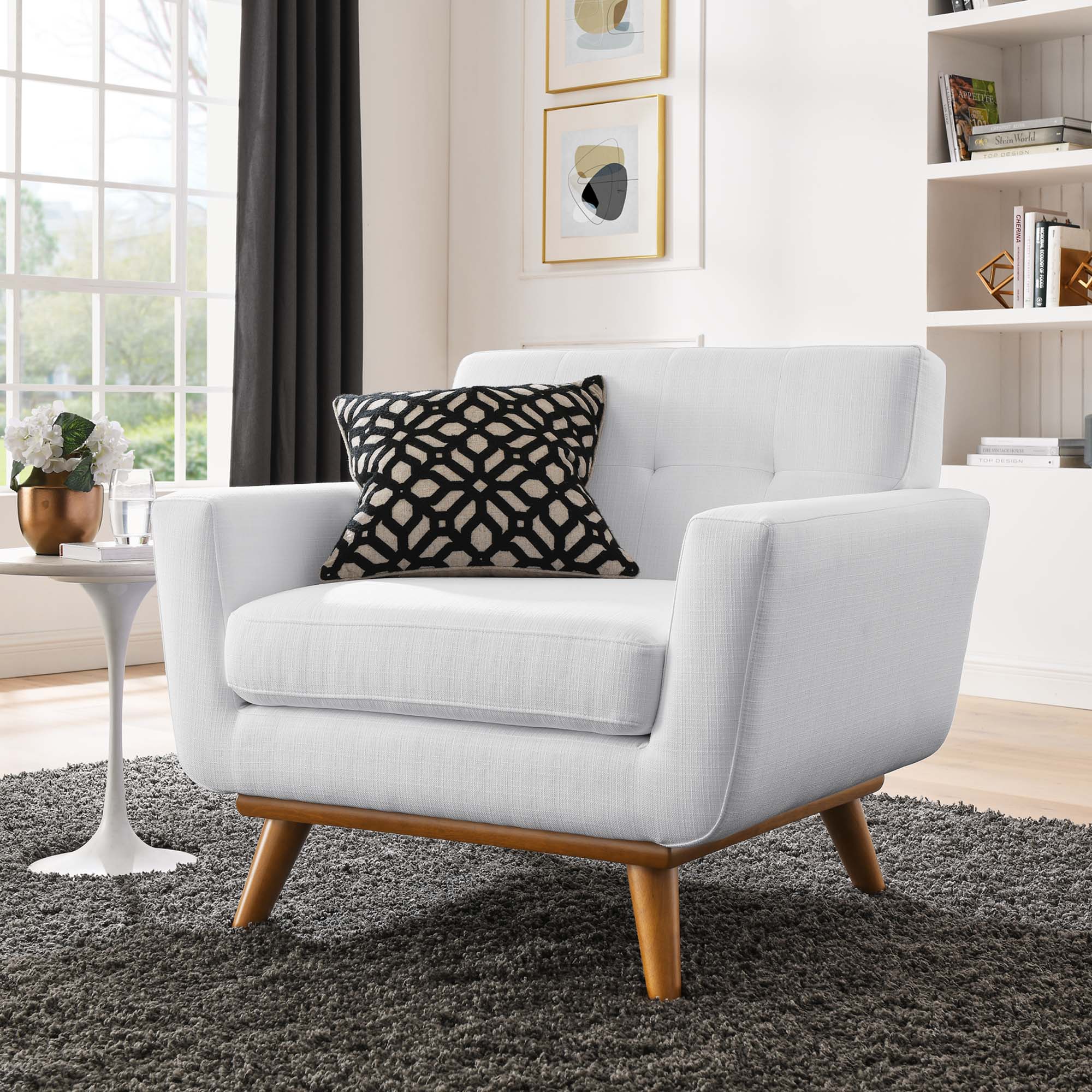 Engage Upholstered Fabric Armchair