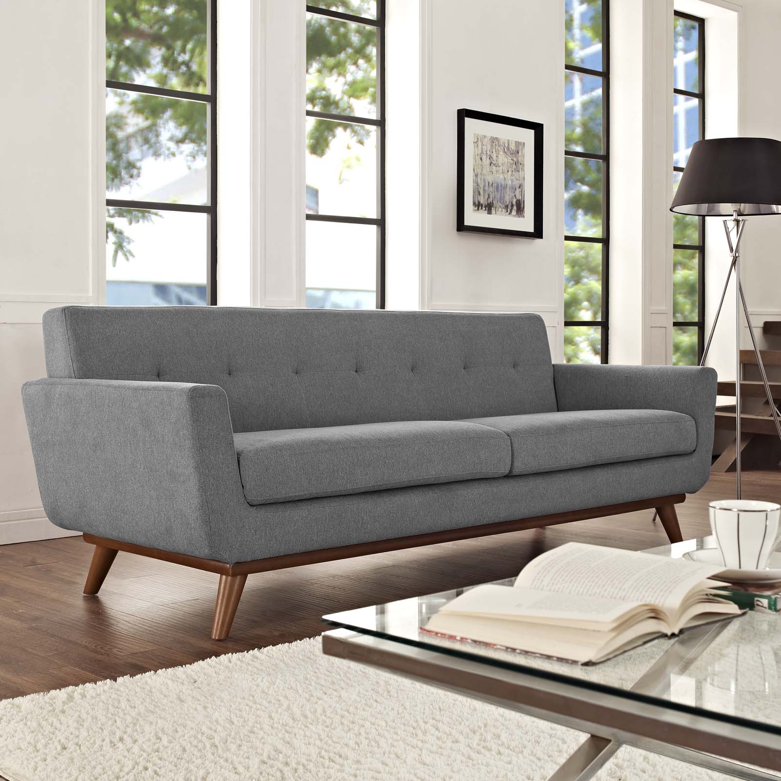 Engage Upholstered Fabric Sofa