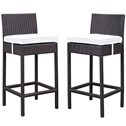 Lift Bar Stool Outdoor Patio Set of 2