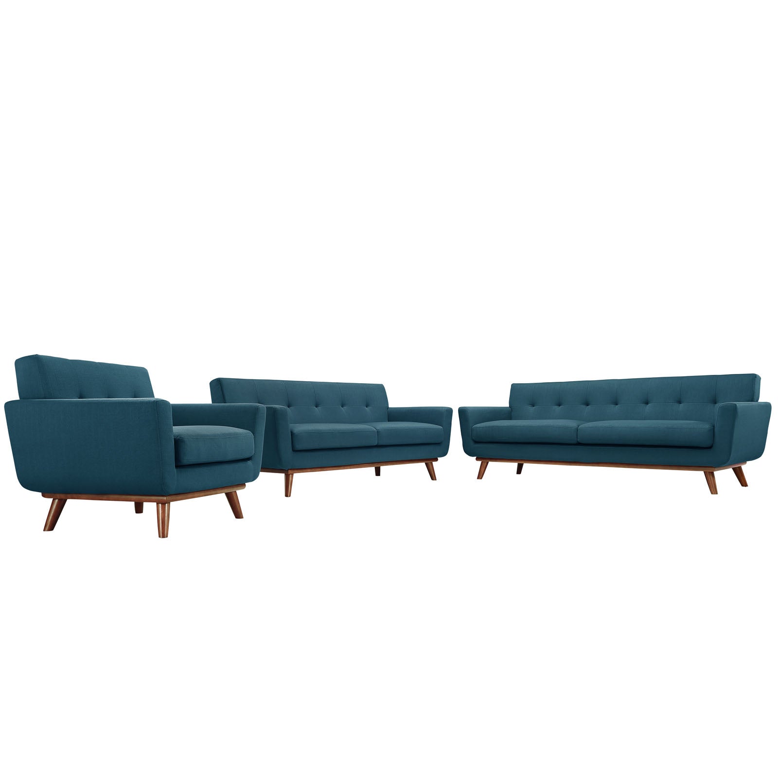 Engage Sofa Loveseat and Armchair Set of 3