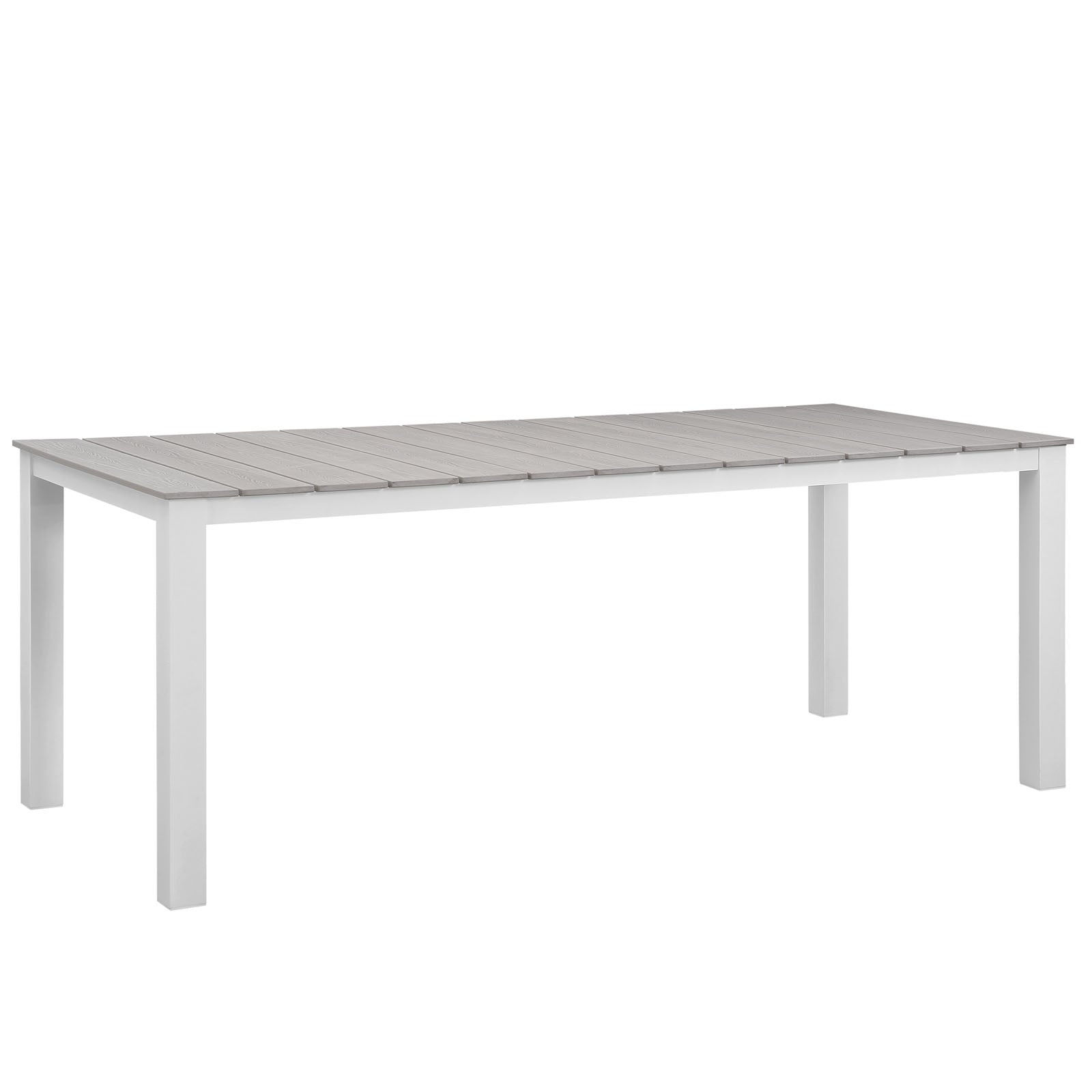 Maine 80" Outdoor Patio Dining Table