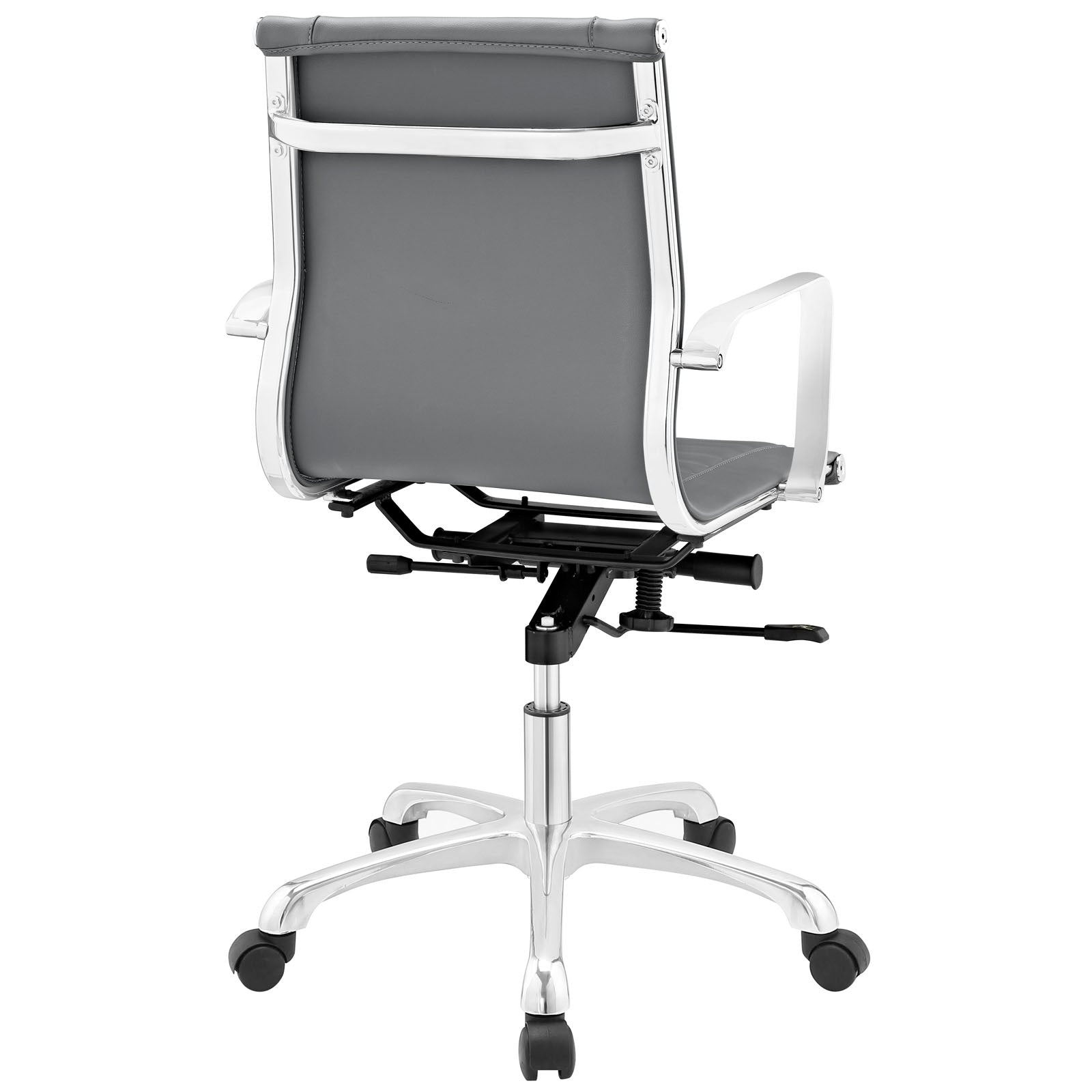 Runway Mid Back Upholstered Vinyl Office Chair